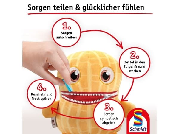 Schmidt Spiele Worry Eater Flip (Edition Boogie Woogies, 19 cm)