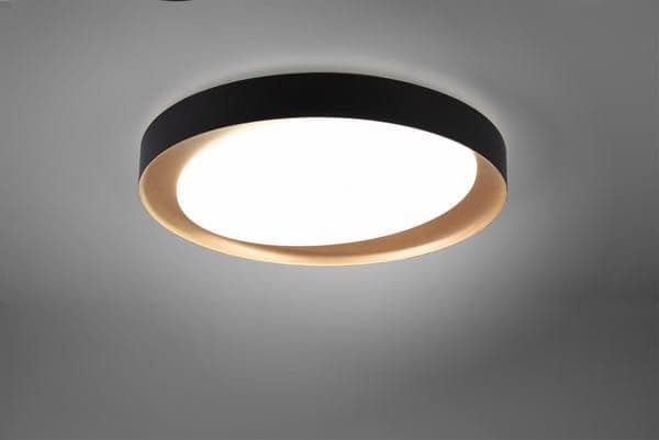 TRIO ZETA, 1 ampuller, LED, 2000 lm, IP20, Sort
