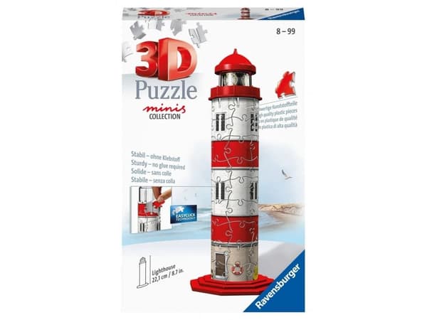Ravensburger 11273, 54 delar, byggnader, 8 år