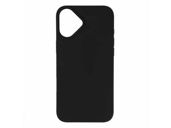 Etui Multiple Color Wheat Bran Case na iPhone 16 Plus - czarne