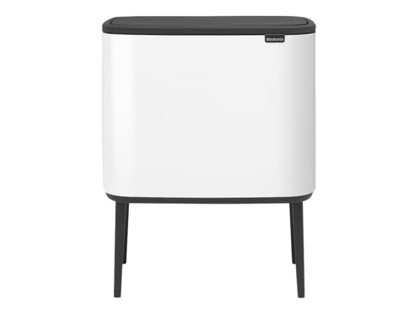 Brabantia Bo Touch Bin - Soptunna - fliplock - 36 L - vit