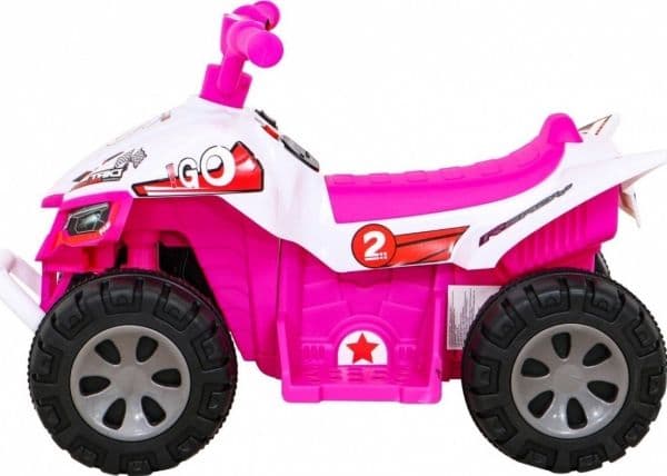 Ramiz quad-kjøretøy THE FASTEST, rosa