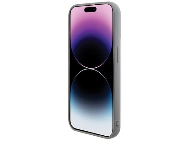 Guess Sequin Script metal-skal till iPhone 15 Pro Max - silver