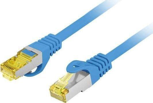 PATCHCORD CAT.6A S/FTP LSZH CU 1,5M BLUE FLUKE PASSERT LANBERG