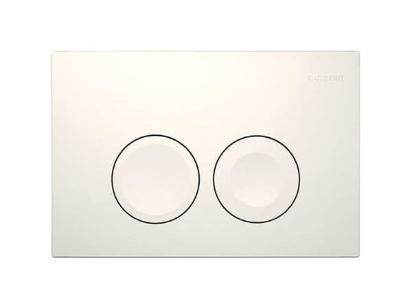 Geberit Delta21 ohjauslevy, valkoinen