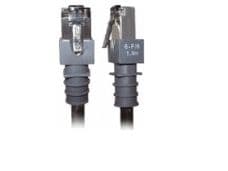 PatchSee Class6Patch - Patch-kabel - RJ-45 (hane) till RJ-45 (hane) - 4.9 m - FTP - CAT 6 - startad - svart