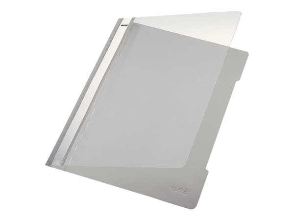 Leitz - Rapportfil - for A4 (210 x 297 mm) - kapasitet: 250 ark - grå