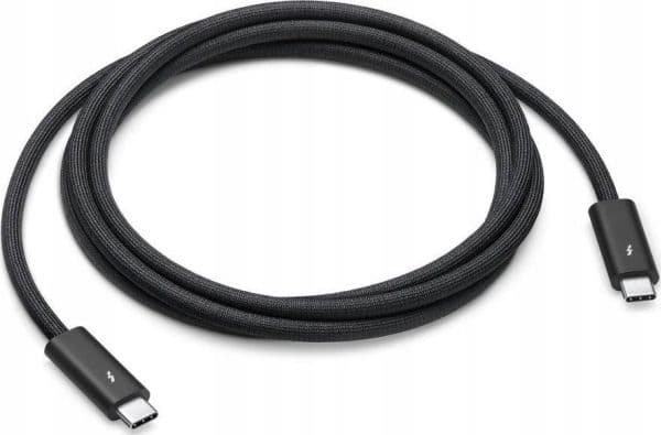 Apple Thunderbolt 4 Pro - Thunderbolt-kabel - USB-C (hann) til USB-C (hann) - USB 3.2 / USB4 / Thunderbolt 3 / Thunderbolt 4 / DisplayPort - 3 m - ...