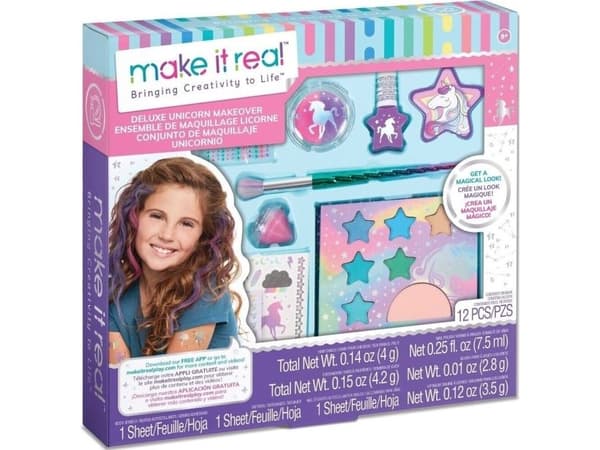 GJØR DET EKTE Big Unicorn Makeup Set
