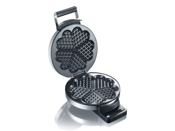Graef WA 80 - Vaffelmaskin - 800 W - matt rustfritt stål