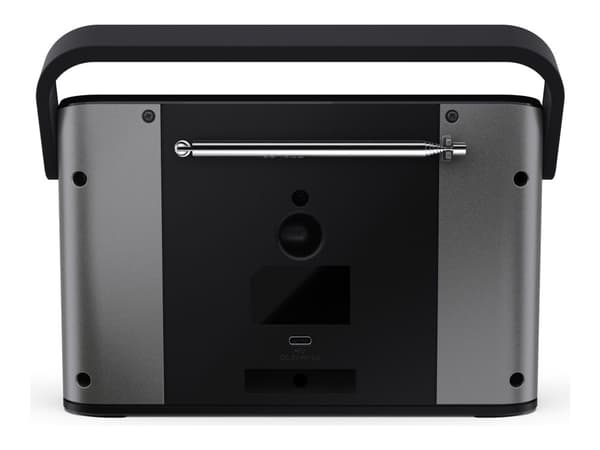 Sharp Osaka DR-P540 - Bärbar DAB-radio - inget operativsystem - åskmolnsgrå