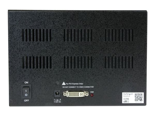 StarTech.com PCI EXPRESS TIL 4X SLOT PCI EKSPANSJONSKASSE GR (PEX2PCI4)