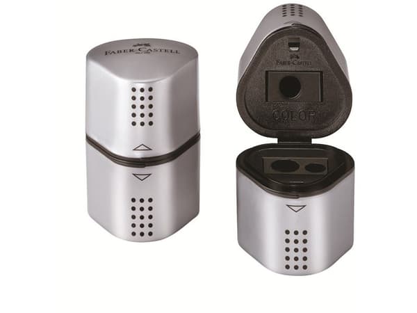 Blyantspidser Trio Grip 2001 silver
