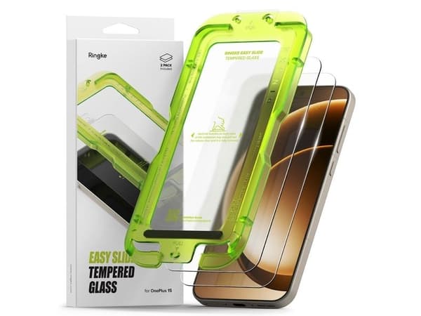 Ringke härdat glas Ringke Easy Slide 2-pack OnePlus 15 Clear