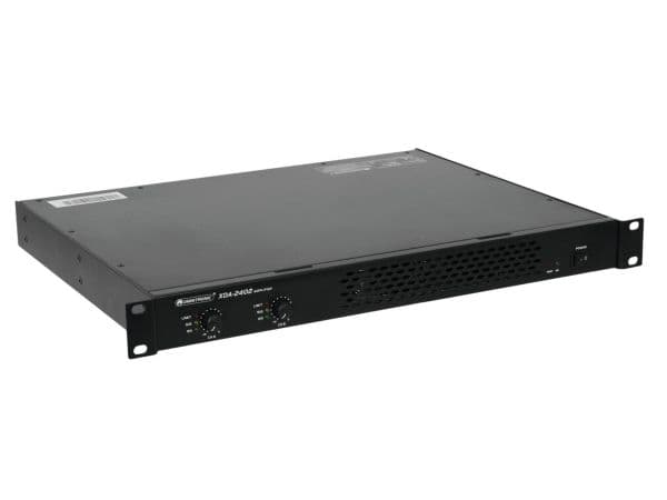 Omnitronic 10451636 Audio Amplifier Power/Phase Black (10451636)