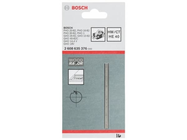 Bosch - Hyvlingsblad - längd: 82 mm - bredd: 5.5 mm