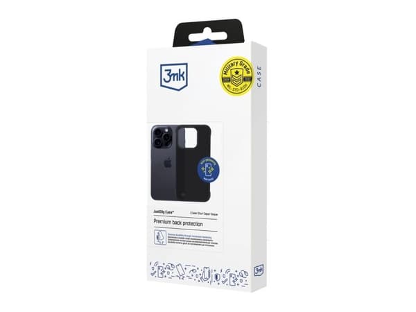 3MK Just20g matt deksel til iPhone 16 Pro Max