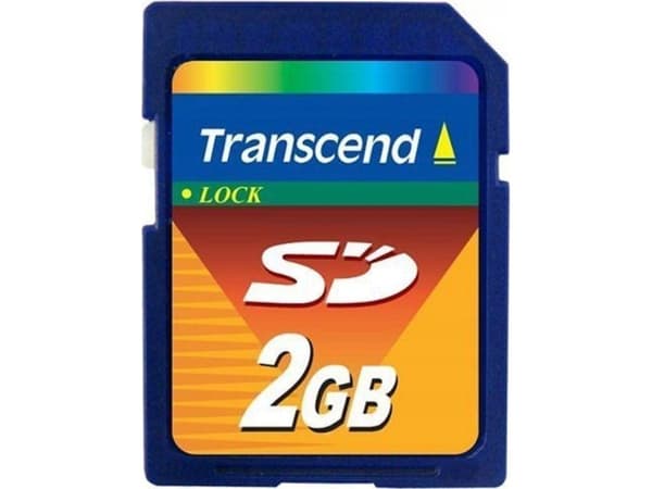 Transcend - Flash-minneskort - 2 GB - SD