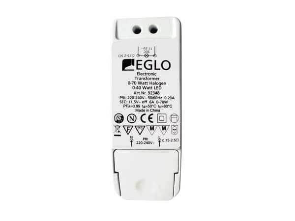EGLO TRAFO 0-70W HALOGEN 0-40W LED 11,5V