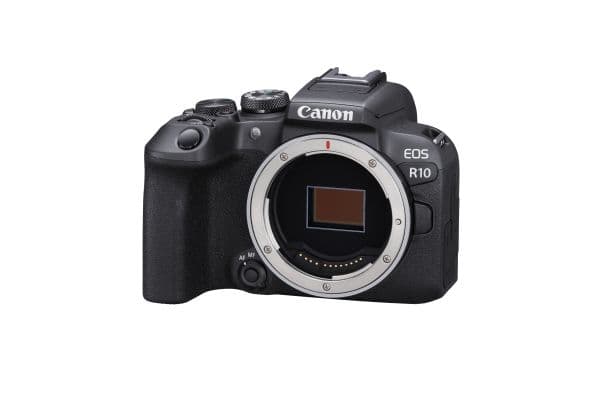 Canon EOS R10 kamerahus + monteringsadapter EF-EOS R