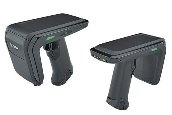 RFD40 PREM+ SLED STD CIRCULAR PERP POLAR ANT UHF RFID BT GUN SE4100