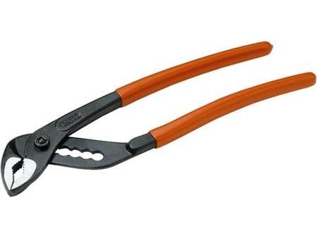 Bahco Polygriptång, Glidledstång, 2,8 cm, 7,5 mm, PVC, Orange, 192 mm