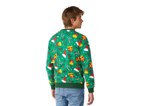 OppoSuit Holiday Greenish julebluse