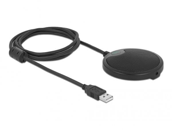 Delock - Mikrofon - USB - svart