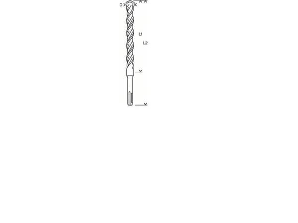 BOSCH borr SDS PLUS 10 x 115mm PLUS-3...