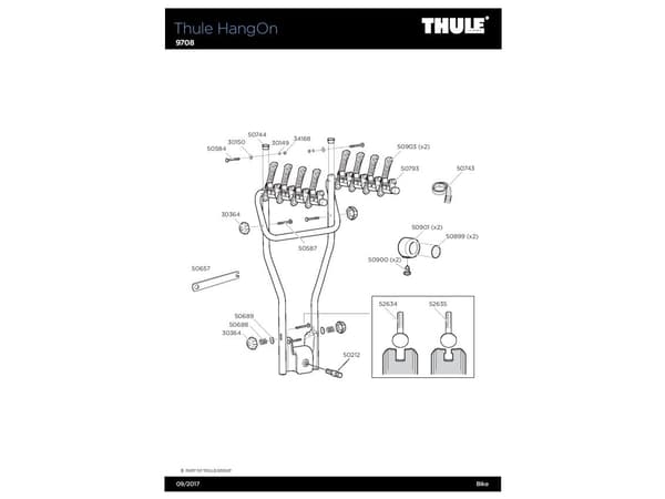 Thule HANGON CYKELHOLDER - 4 CYKLER