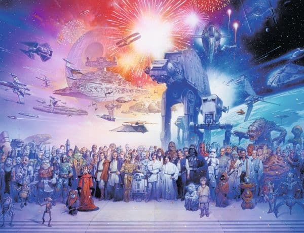Ravensburger Puzzle SW: Star Wars Universe 2000 - 167012 / 2000 stykker