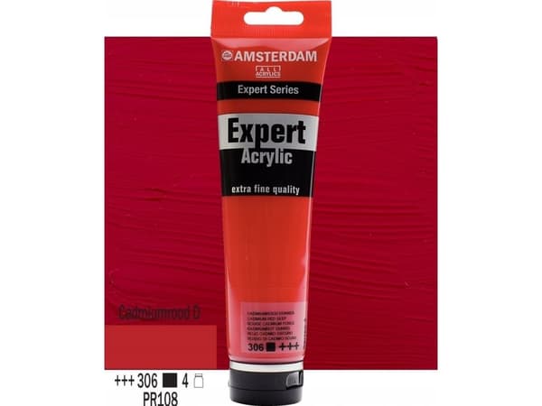 Amsterdam Expert Series akrylrör Cadmium Red Deep 306