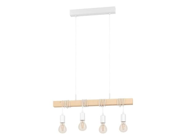 EGLO TOWNSHEND långbord 4L vit/trä