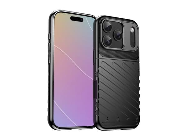 Etui Thunder Case na iPhone 17 Pro Max - czarne