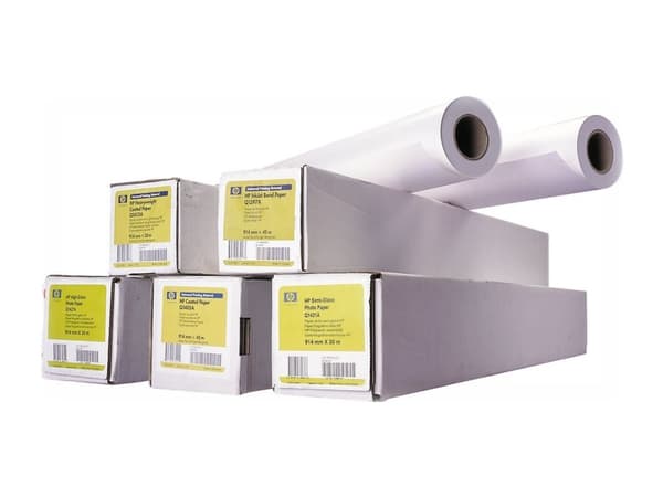 Plotterpapper, HP C6020B, 90 g/m², BxL: 91,4 cm x 45,7 m, matt
