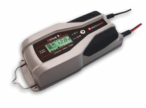 Electromem Sirius 8+ 12V 8A batteriladdare