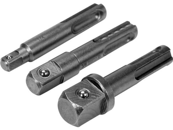 YATO SDS ADAPTERS FOR SOCKETS 1/4 3/8 1/2" KPL.