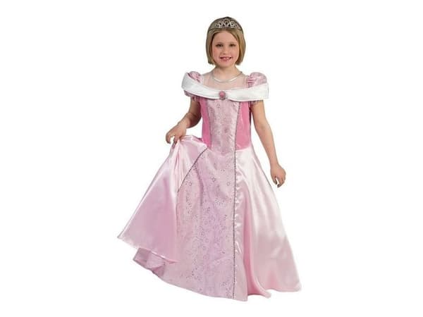 Vaaleanpunainen prinsessa mekko