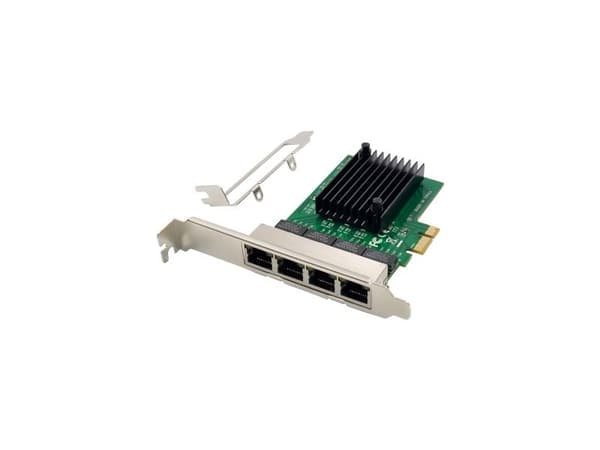 InLine 51127B, PCI Express, Taiwan, Realtek RTL8111F, 0 - 55 ° C, -40 - 70 ° C, 0 - 90%