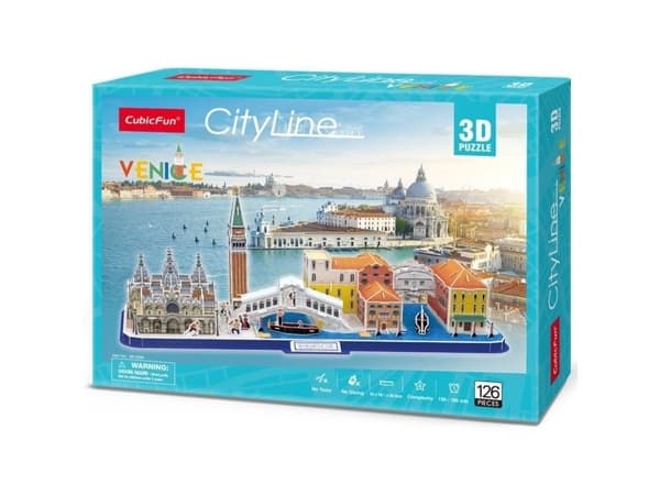 Cubic Fun Puzzle 3D City Line Venezia