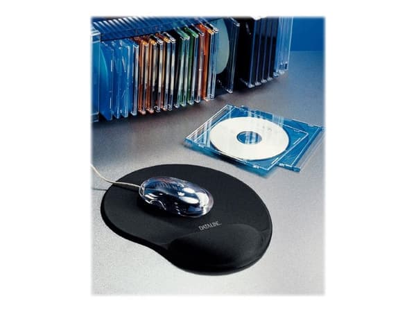DATALINE All-in-one Gel Mouse Pad - Musematte med håndleddsstøtte - blå