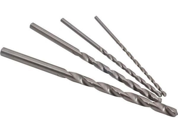 Vippebor i metall hvit 7,5 x 290 mm