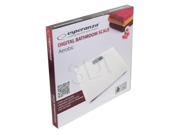 Badvåg Digital Esperanza Aerobic EBS002W Vit