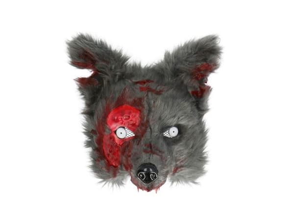 Blodig varulv maske