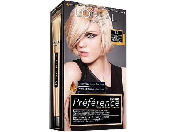 L’Oreal Paris Feria Preference Svært Lys Blond 92