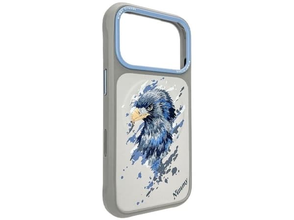 Nimmy Eagle MagSafe-fodral för iPhone 17 Pro grå