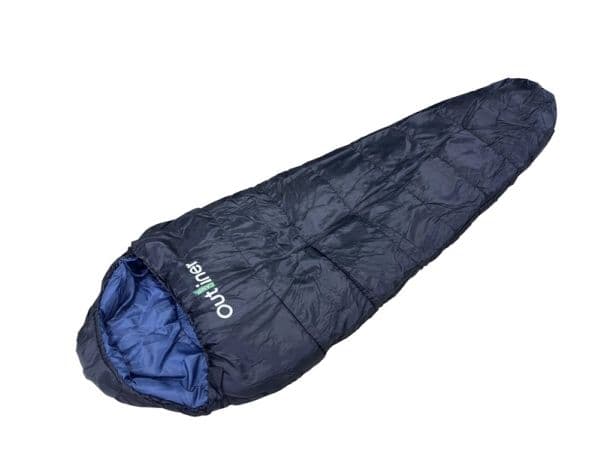 Sovepose Outliner, blå, høyre, 220 cm