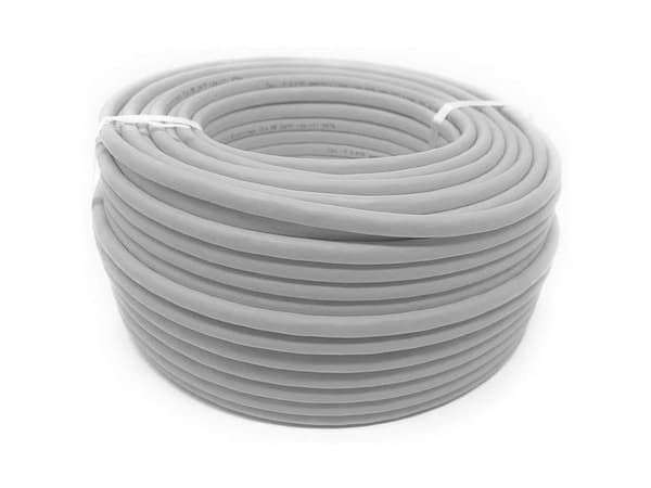 Intellinet ITP8-FLU-0100, 100 m, Cat5e, U/UTP (UTP), Grå