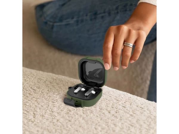 4kom.pl TECH-PROTECT Slim Hook til Samsung Galaxy Buds 4/4 Pro olivengrønn