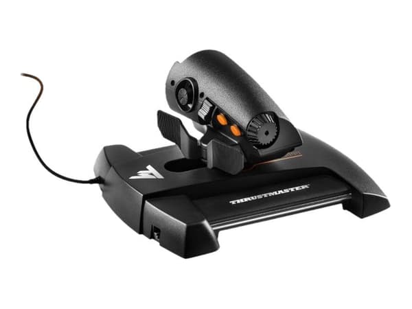 Thrustmaster TWCS Throttle, Ohjaussauva, PC, Analoginen, Langallinen, USB, Musta